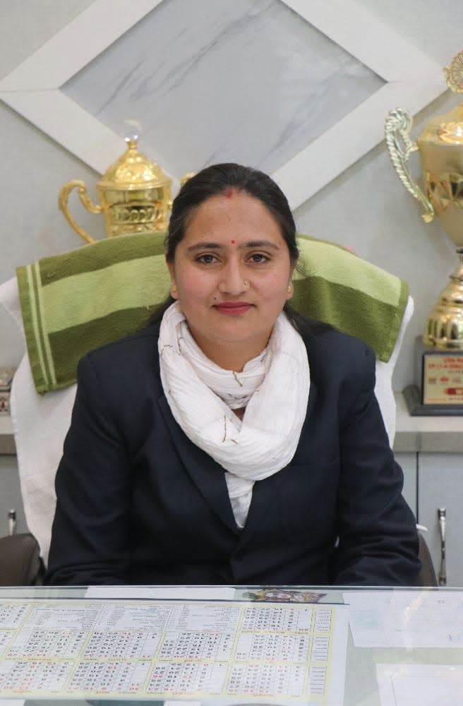 Mrs. Jyoti Rongta, Principal, Aryan Public School - slide 1